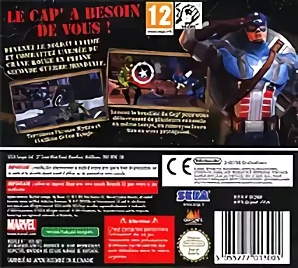 Image n° 2 - boxback : Captain America - Super Soldier